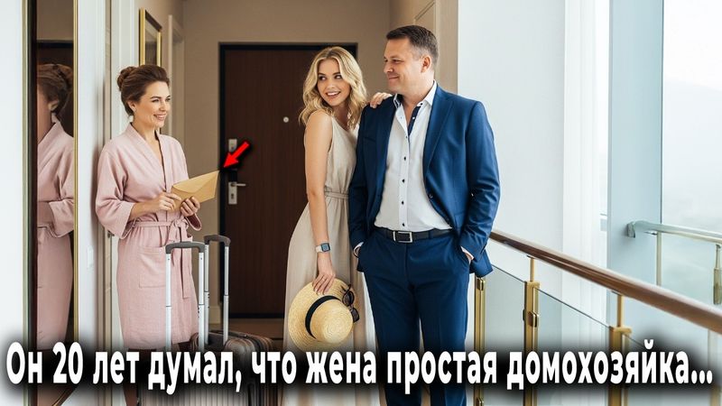 После 20 лет брака муж сказал что меняет жену на любовницу. Но он не знал кто его жена на самом деле