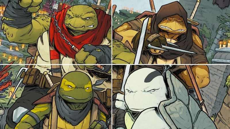 НОВЫЙ СОСТАВ Черепашек Ниндзя. Черепашки второго поколения.