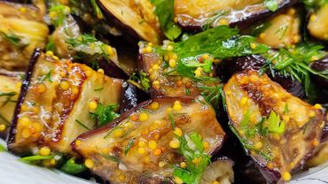 Весь Секрет в СОУСЕ! Самые Вкусные Баклажаны в Мире! Очень Просто и Быстро!