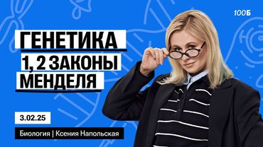 Генетика. 1,2 законы Менделя | Биофак 2025 | Урок 61 Таблетка 2025 Урок 13