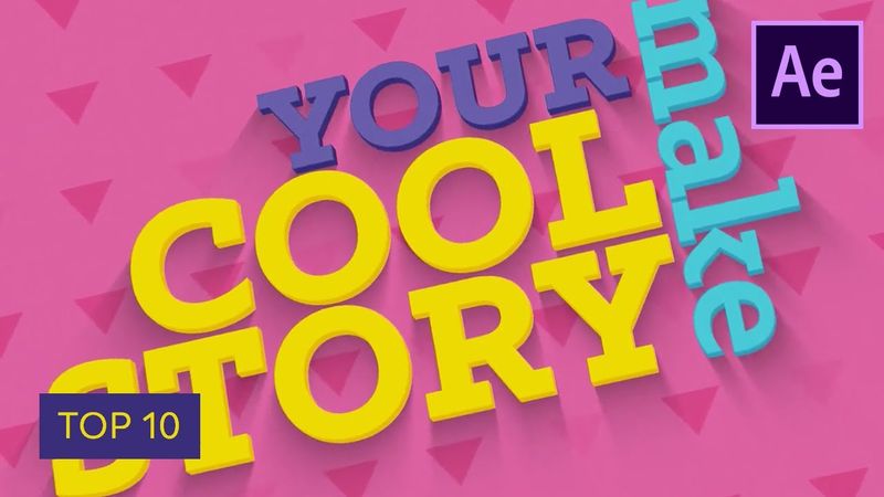 10 Best Kinetic Typography (Animated Text) Templates for After Effects