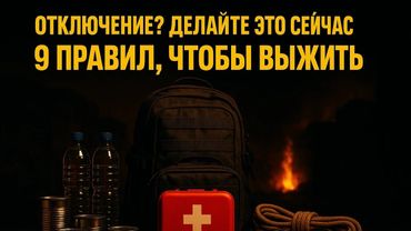 Энергетический КРИЗИС: 9 правил выживания без электричества