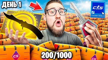 ДЕНЬ 1! ОТКРЫВАЮ 1000 FEVER КЕЙСОВ В CS2! ВЫ БУДЕТЕ В ШОКЕ! Это меняет все..