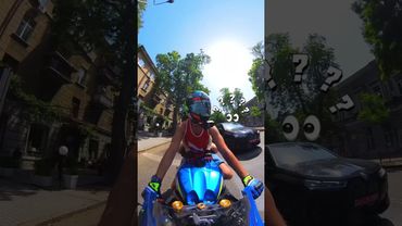 Забыл куда ЕХАЛ..😅 Когда поправила платье но забыла его ЗАГНУТЬ😂 #motorcycle #motoraido #bikelife