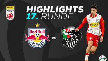 FC Red Bull Salzburg - RZ Pellets WAC 17. Runde ADMIRAL Bundesliga 2025/26