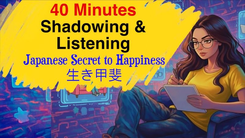 Learn English with Podcast: Japanese Secret to Happiness Book Summary in Easy English | Listening