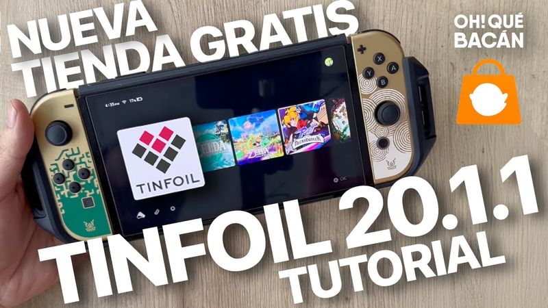 Guía Actualizada 2025: Instala Tinfoil en la Última Versión 20.2 🕹️ + TIENDA GRATIS FUNCIONAL