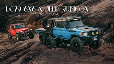 Rc Land Cruiser 6X6 & Rc Jeep  Rubicon RC4WD | RC Crawler | E3S-RC