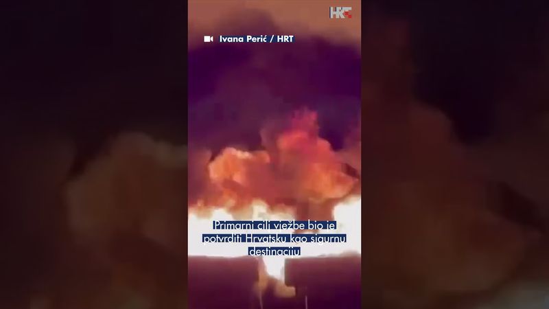 Sigurnosna vježba u tunelu Mala Kapela