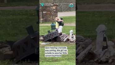 Girl Refuses to Leave Statue Boyfriend || ViralHog