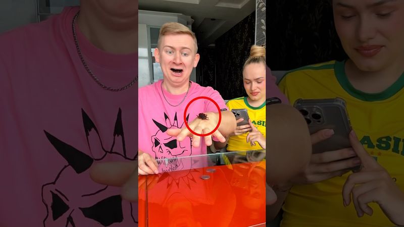 FUNNY COCKROACH MAGIC PRANK