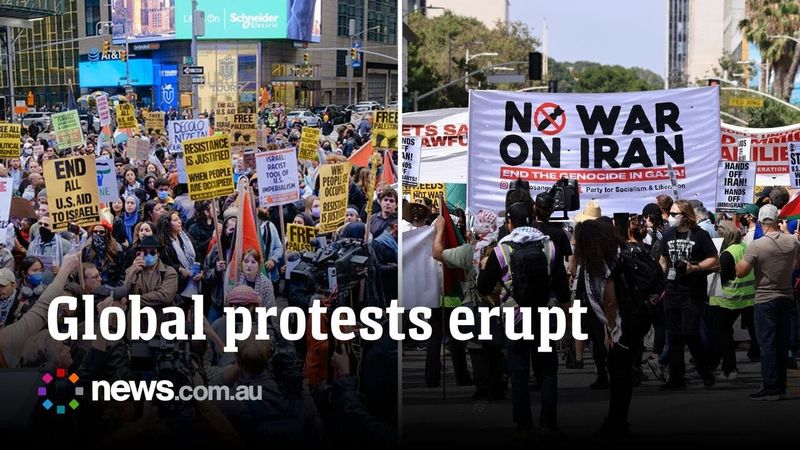 Mass protests erupt after Trump’s nuclear strike on Iran