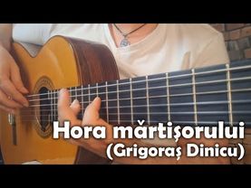 Hora mărțișorului guitar duo Score, Tab