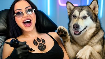 ШОК! Я реально сделала ТАТУ из-за спора / НАБИЛИ ТАТУ СОБАКИ