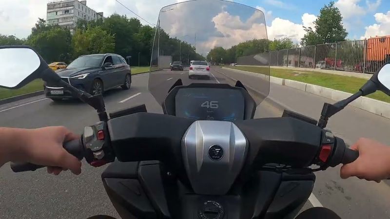 скутер voge sr3 динамика, разгон с 0 до 100 км/ч