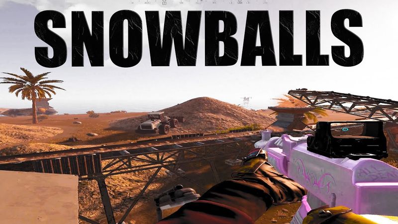 13 МИНУТ ЧИСТОГО СНОУБОЛЛА НА 2Х СЕРВЕРЕ - РАСТ | RUST