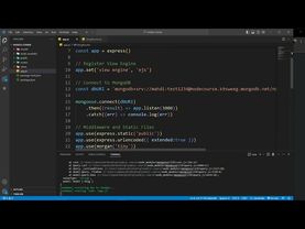 آموزش Node.js + Express.js + MongoDB - Express Router  - قسمت 48