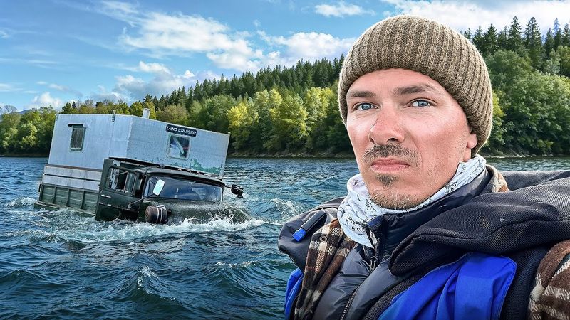 15 TAGE IM WALD: AUTO ABGETRUNKENWIR HABEN VIEL ESSEN BEKOMMENFallen am Fluss