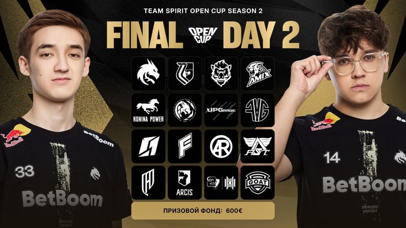 Team Spirit, AMIX, Dagestan77, Konina Power, Boars Gaming | OPEN CUP S2 DAY 2 | KALAMBOOR