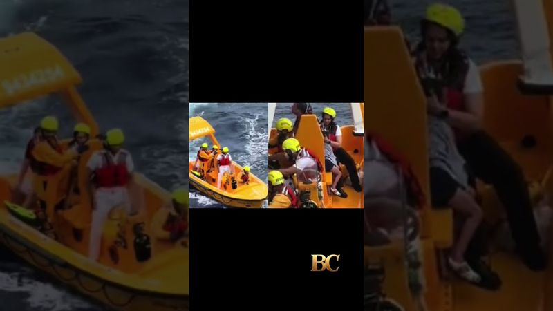 Father jumps overboard after daughter falls off Disney cruise ship