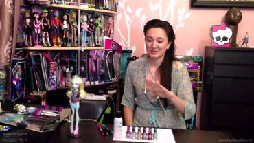 [Монструозный Cтиль] Маникюр в стиле Лагуны Блю. Lagoona Blue Nail Design Monster High