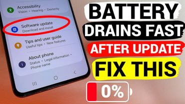 That’s Why Your Phone’s Battery Drains Fast After Update—Fix This Now