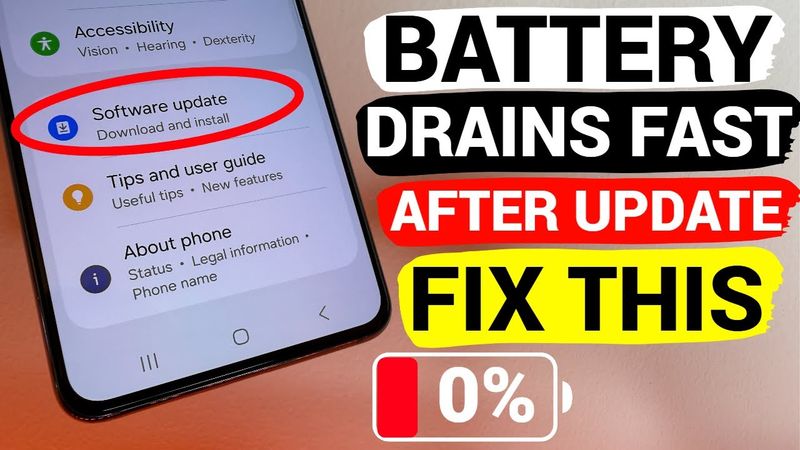 That’s Why Your Phone’s Battery Drains Fast After Update—Fix This Now