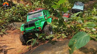 FUN TRAILING RC ADVENTURE 1/10 1/12 SCALE || GUNUNG PANCAR PART 2