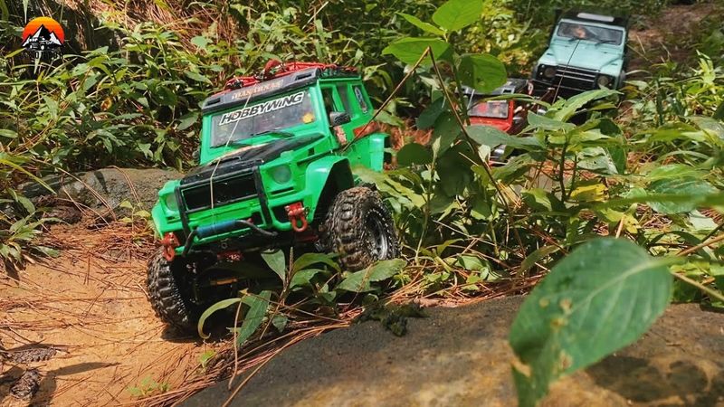 FUN TRAILING RC ADVENTURE 1/10 1/12 SCALE || GUNUNG PANCAR PART 2