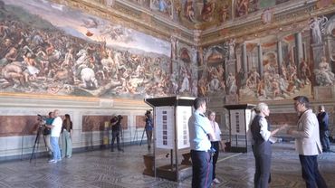10-летняя реставрация Зала Константина завершилась в Ватикане