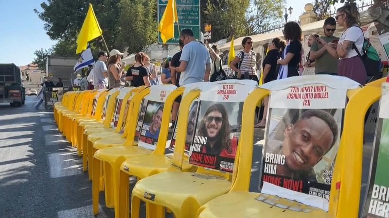 Rally in Jerusalem to demand Gaza truce deal, return of hostages | AFP