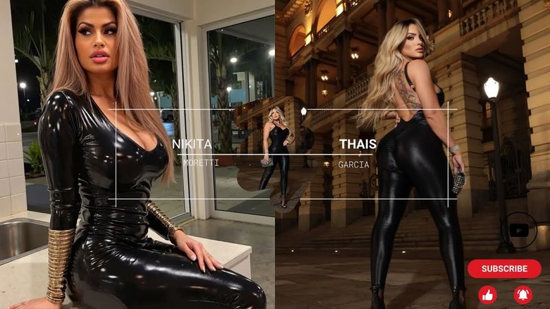 Thais X Nikki | Instagram Curvy Leather Fashion Icons | Biography | WiKi | LifeFacts | Career