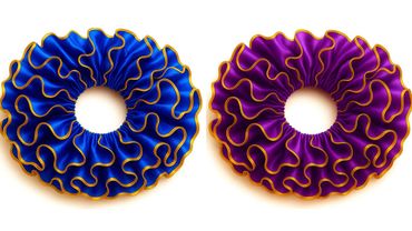 New Stylish scrunchies ||stylish accessories||scrunchies how to make #scrunchies #stylishaccessories