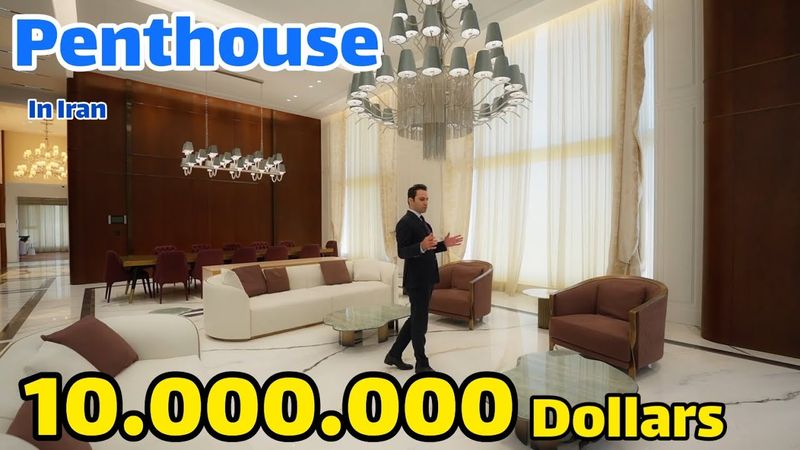 گرانترین و لوکس ترین پنت هاوس ایران