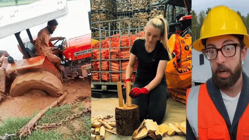 Smart Workers vs Hilarious Fails - Expert-Recommended Tricks #adamrose #construction #39