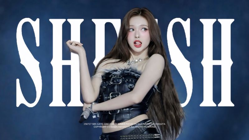 CHIQUITA 250727 가요대전“SHEESH"직캠 #chiquita #babymonster #CHIQUITA #BABYMONSTER