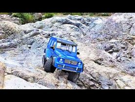 Traxxas TRX-4 Mercedes-Benz G500 Rock Climbing Action Cam