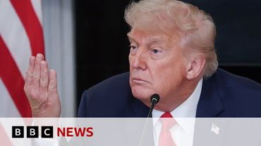 Donald Trump vows to 'liberate' LA as police enforce curfew | BBC News