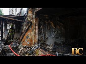 Russia launches a major aerial attack on Kyiv hours before high-level talks on support for Ukraine