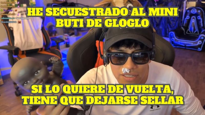BUTI SECUESTRA AL MINI BUTI DE GLOGLO COMO CARNADA PARA SELLARLO