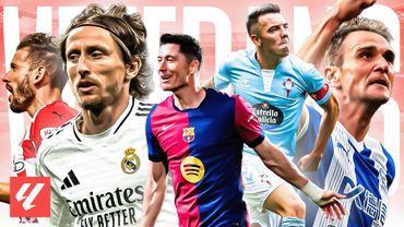 Los MEJORES GOLES de JUGADORES 35+ AÑOS en LALIGA | Lewandowski, Modrić, Stuani y más