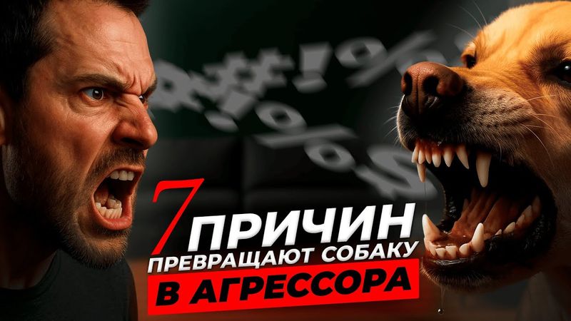 Почему собака ВДРУГ кусает человека?  Как убрать агрессию у собаки?| Советы кинолога