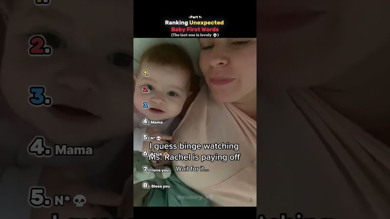 Peringkat Kata-kata Pertama Bayi yang Tak Terduga