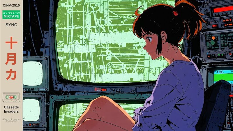 STAY PRESENT // Synthwave, Chillsynth, Cyberpunk, Vaporwave, Deep Focus Coding (SYNC)