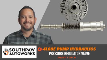 4L60E Pressure Regulator Valve (Boost Valve) (Part 1 of 3)   (4L60E Line Pressure)