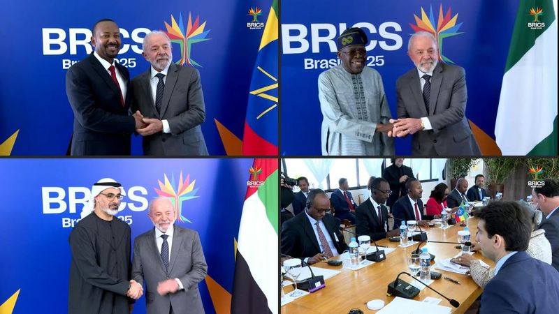 BRICS Summit: Lula hosts leaders from Ethiopia, Nigeria, and UAE | AFP