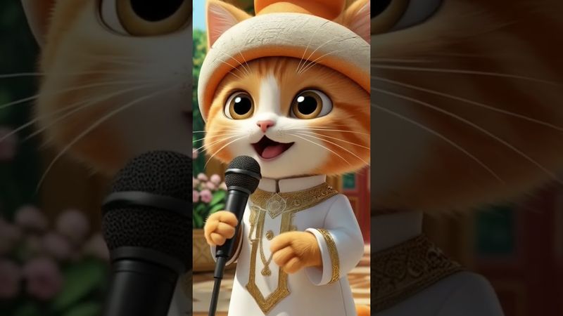 Sholawatan #cat #imut #shortvideo #funny #shorts #short