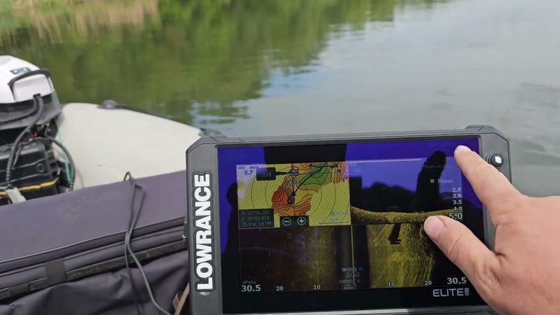 LOWRANCE ELITE FS9. Настройка. Обучение работы с нуля.