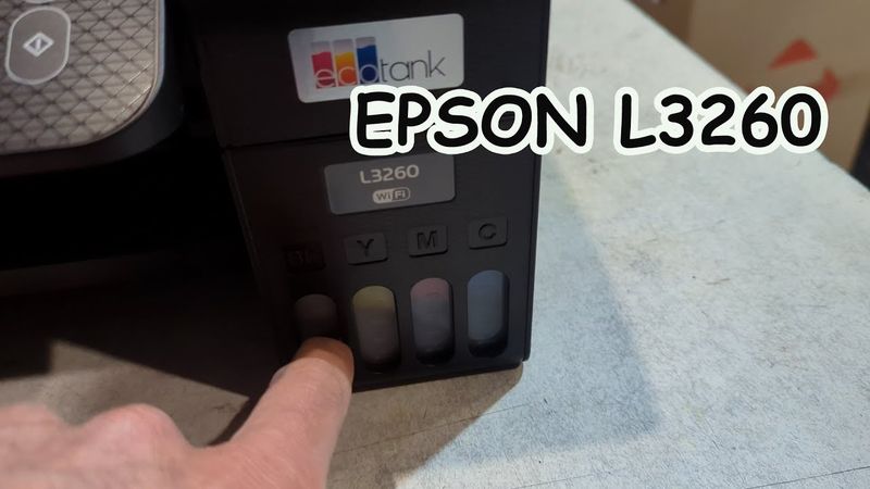 Epson L3260 принтер не печатает или печатает с полосами самостоятельное обслуживание или ремонт