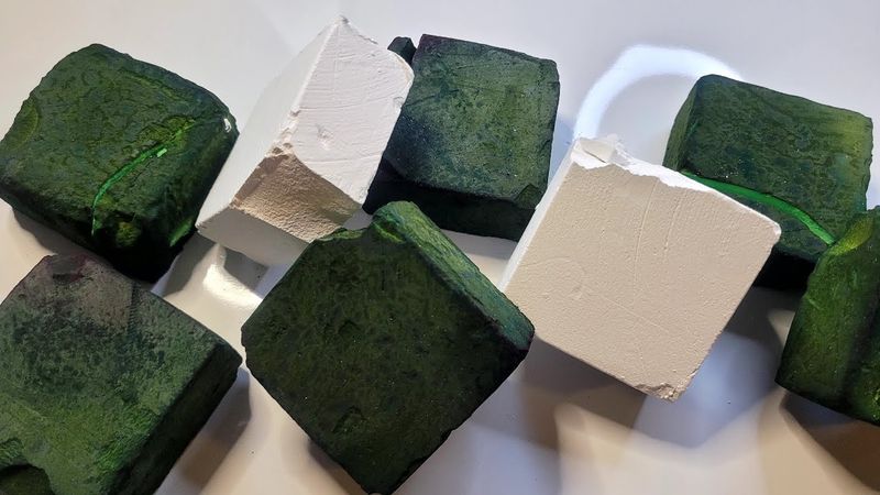 Deep Dyed @asmrstudio.co New Rich Chalk #asmr #gymchalk #relaxing #asmrcommunity #viral